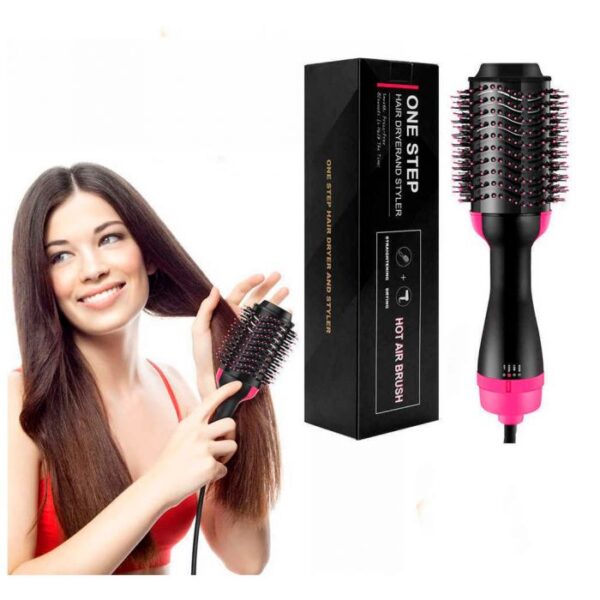 ✨ LuxeGlow™ 3-in-1 Hot Air Styling Brush Pro 💖 Dry • Straighten • Volumize – Salon-Quality Hair Styling at Home